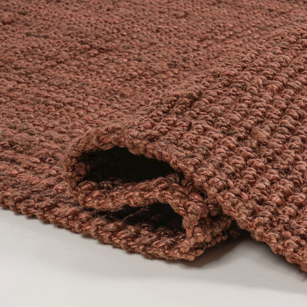 Pata Hand Woven Chunky Jute Area Rug. Picture 5