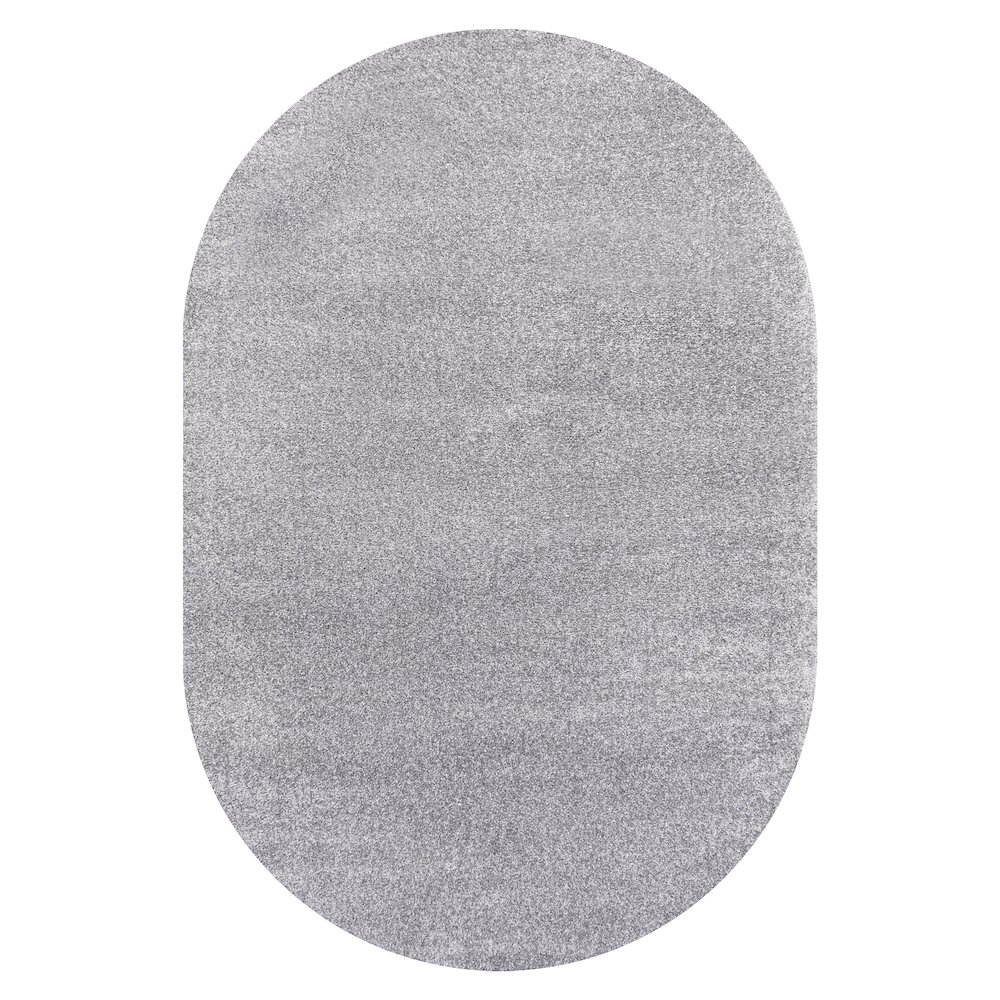 Haze Solid Low Pile Area Rug Gray. Picture 1