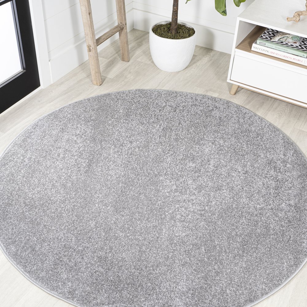 Haze Solid Low-Pile Area Rug. Picture 7