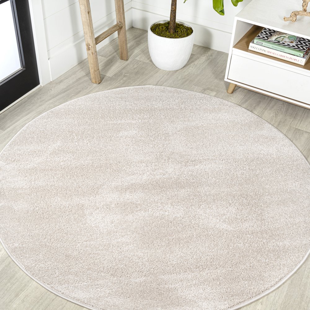 Haze Solid Low-Pile Area Rug. Picture 7