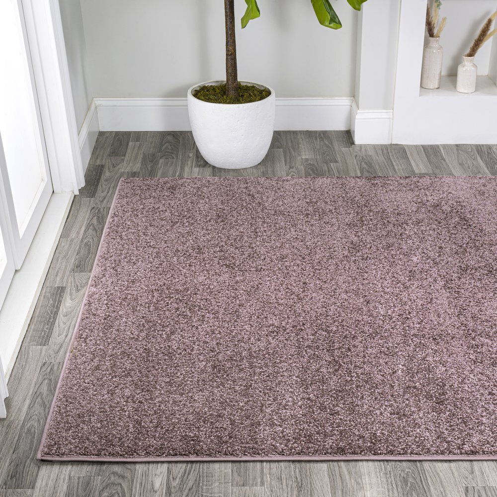 Haze Solid Low Pile Area Rug. Picture 3
