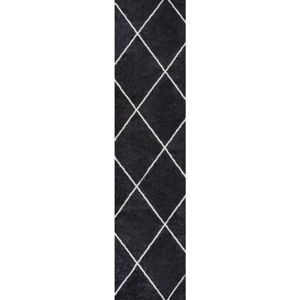 Cole Minimalist Diamond Trellis Area Rug. Picture 1