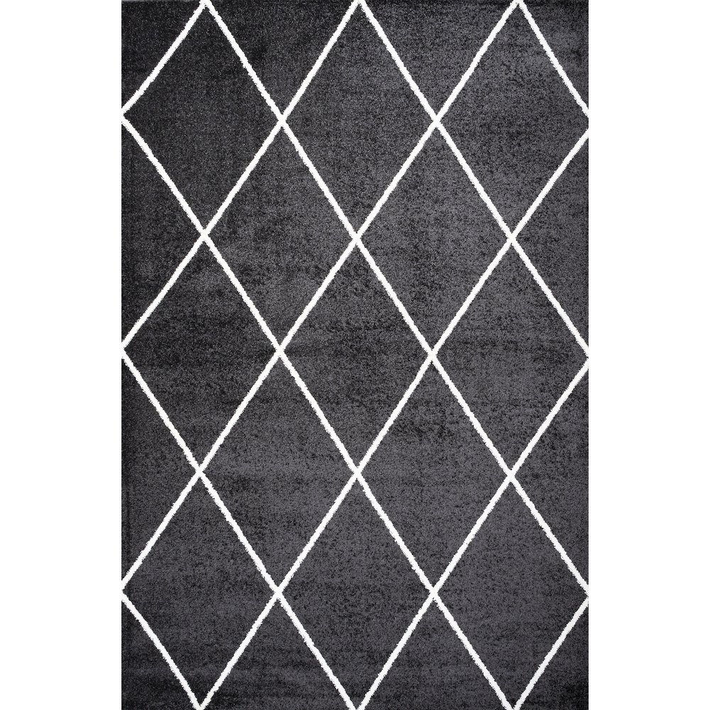 Cole Minimalist Diamond Trellis Area Rug. Picture 1