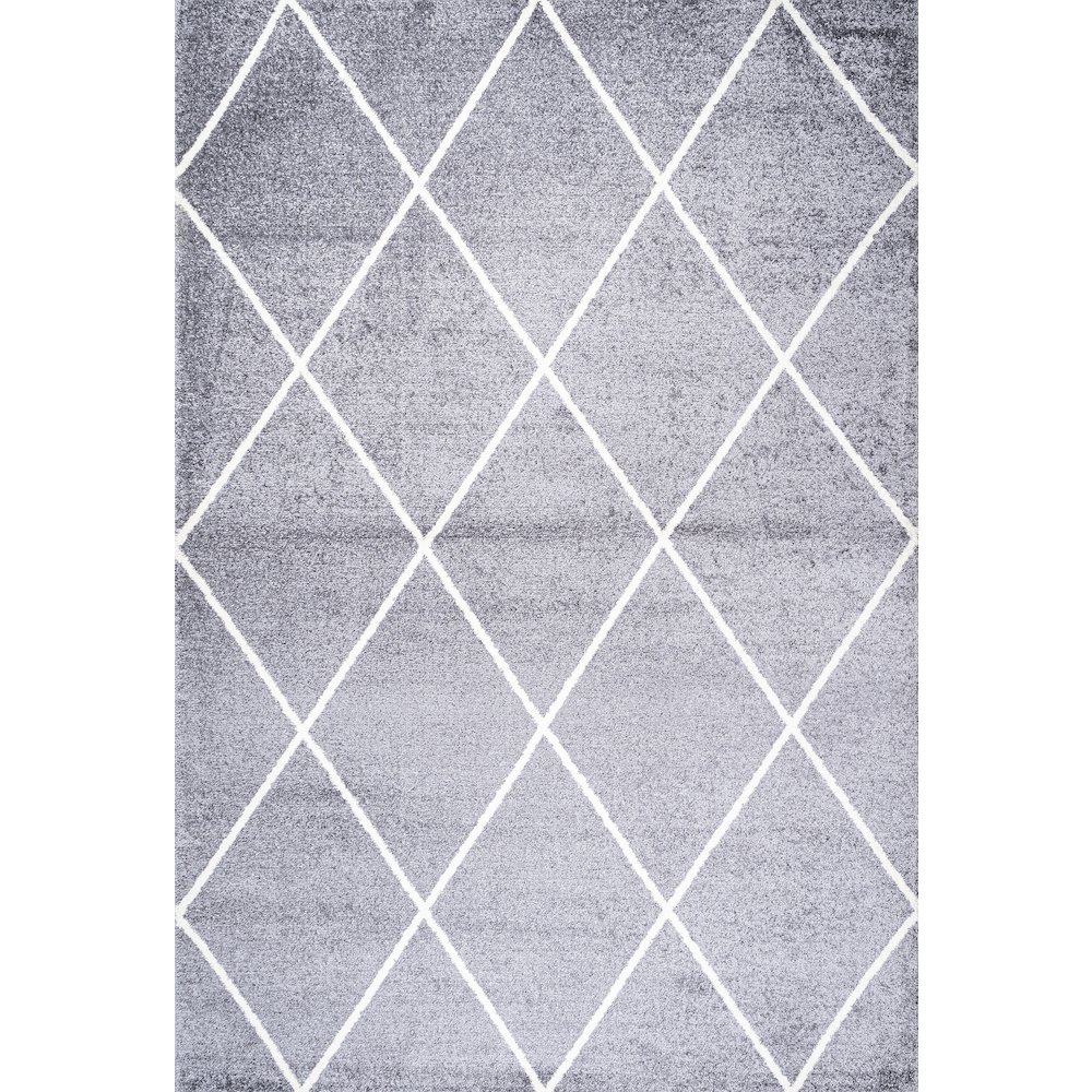 Cole Minimalist Diamond Trellis Area Rug. Picture 1