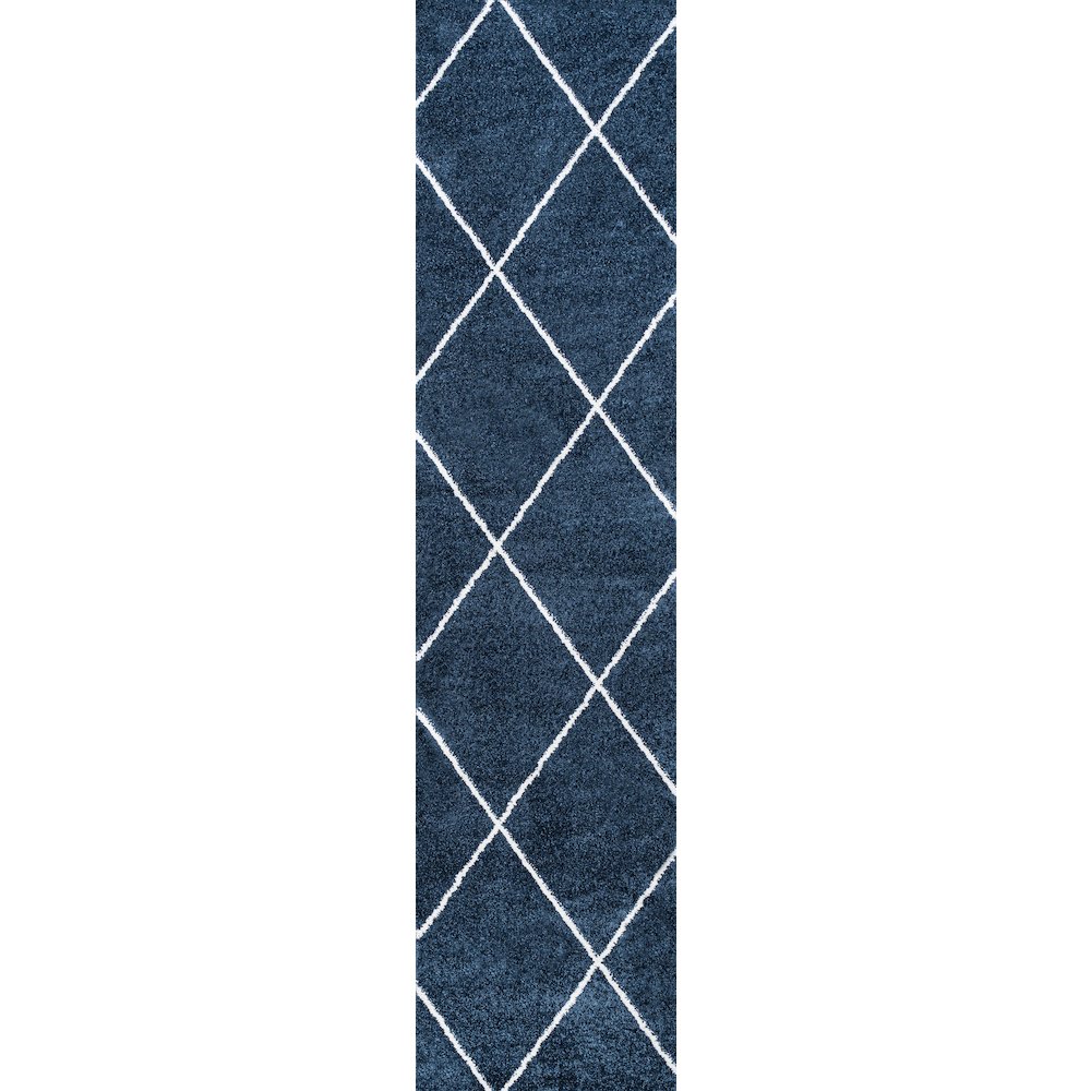 Cole Minimalist Diamond Trellis Area Rug. Picture 1