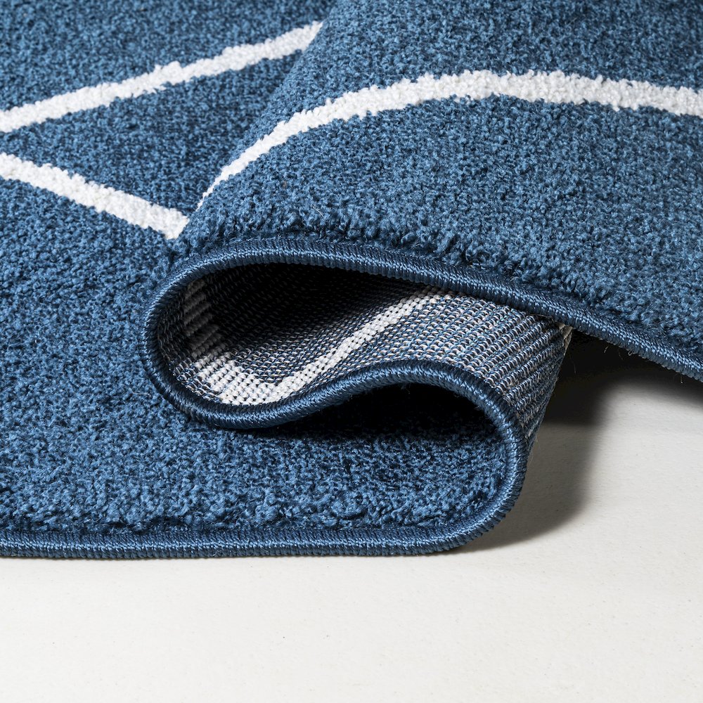 Cole Minimalist Diamond Trellis Area Rug. Picture 8