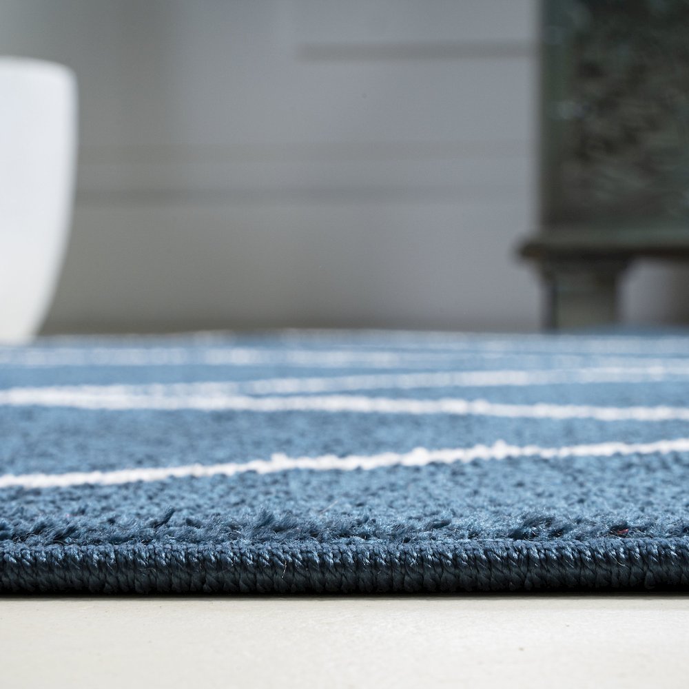 Cole Minimalist Diamond Trellis Area Rug. Picture 9