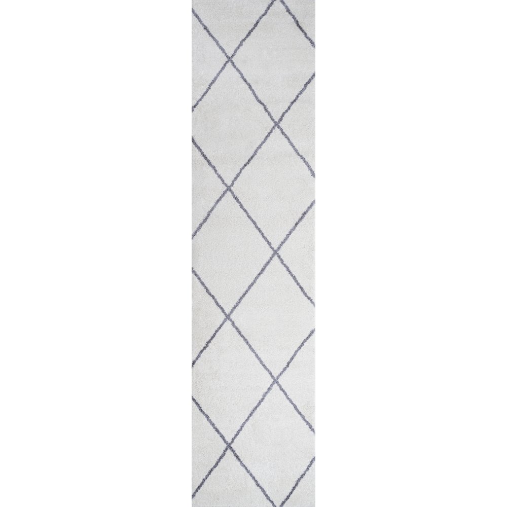 Cole Minimalist Diamond Trellis Area Rug. Picture 1