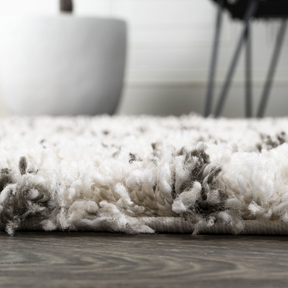 Algaida Moroccan Diamond Shag Area Rug. Picture 13
