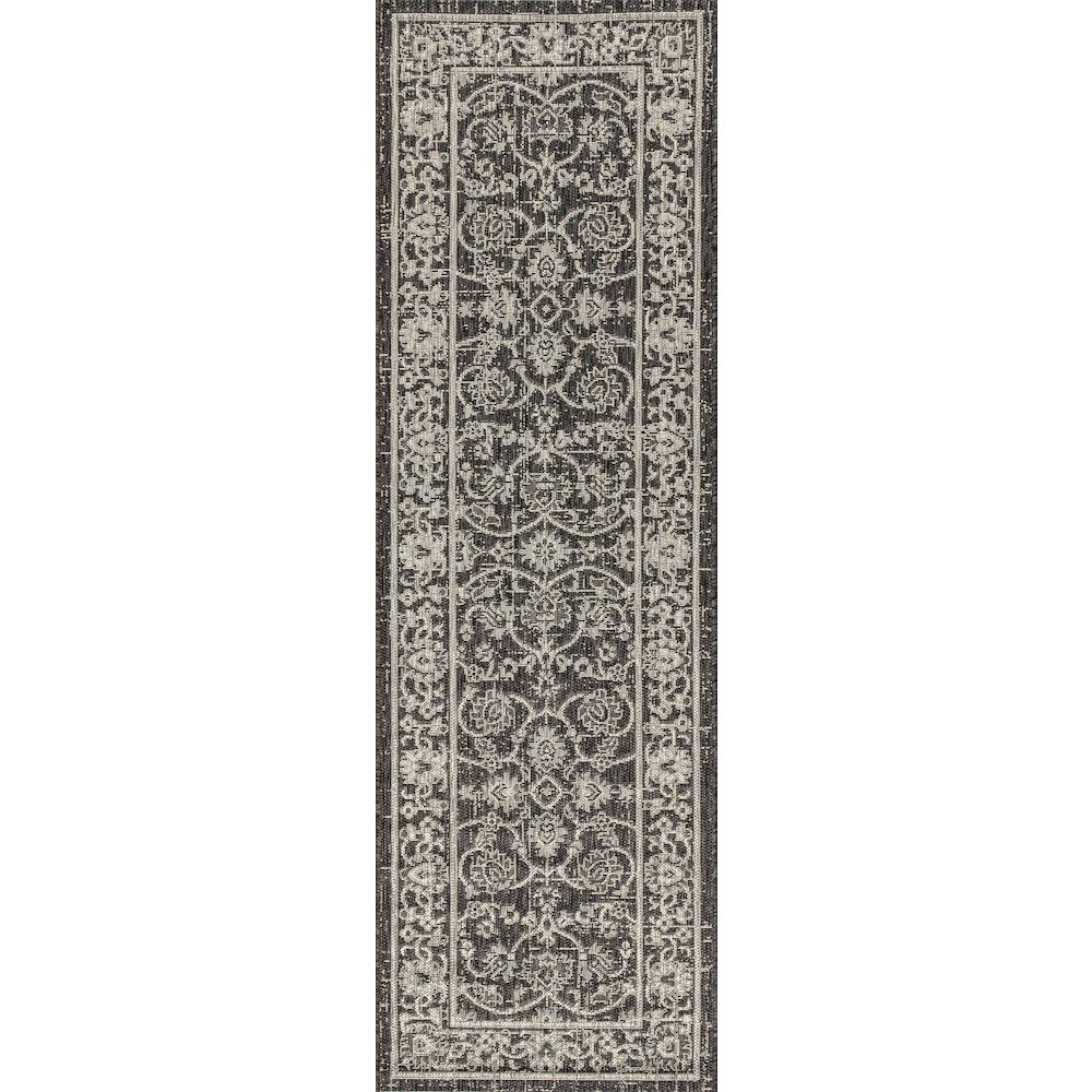 Palazzo Vine And Border Textured Weave Indoor/Outdoor Area Rug. Picture 1
