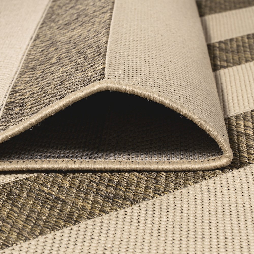 Aveiro Wide Stripe Indoor/Outdoor Area Rug. Picture 6