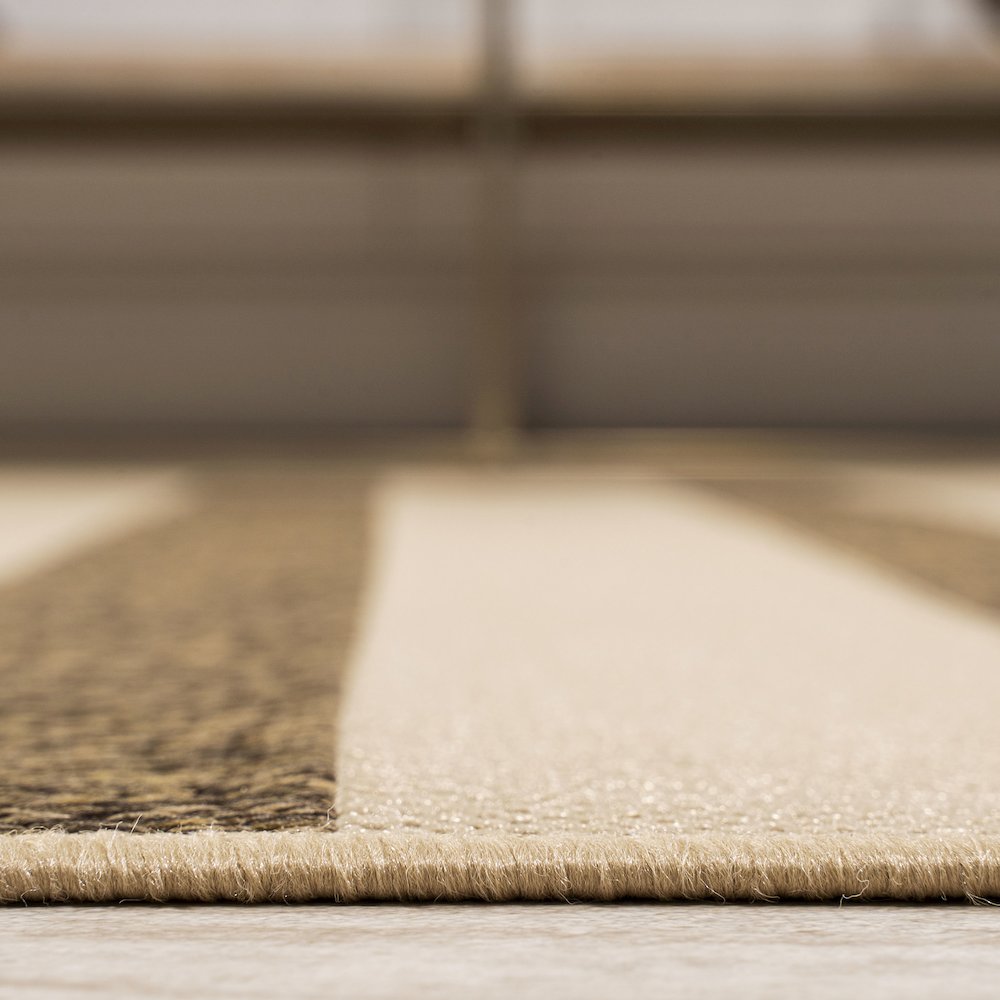 Aveiro Wide Stripe Indoor/Outdoor Area Rug. Picture 10