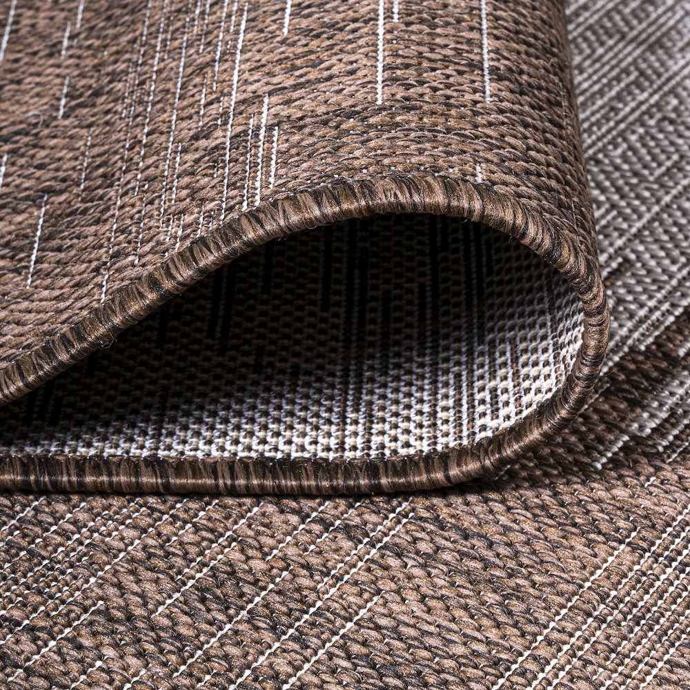 Tavira Modern Strie Indoor/Outdoor Area Rug. Picture 6