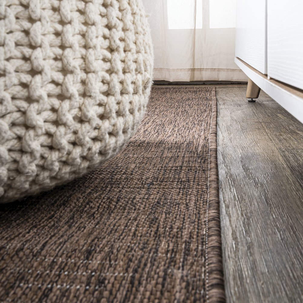 Tavira Modern Strie Indoor/Outdoor Area Rug. Picture 7
