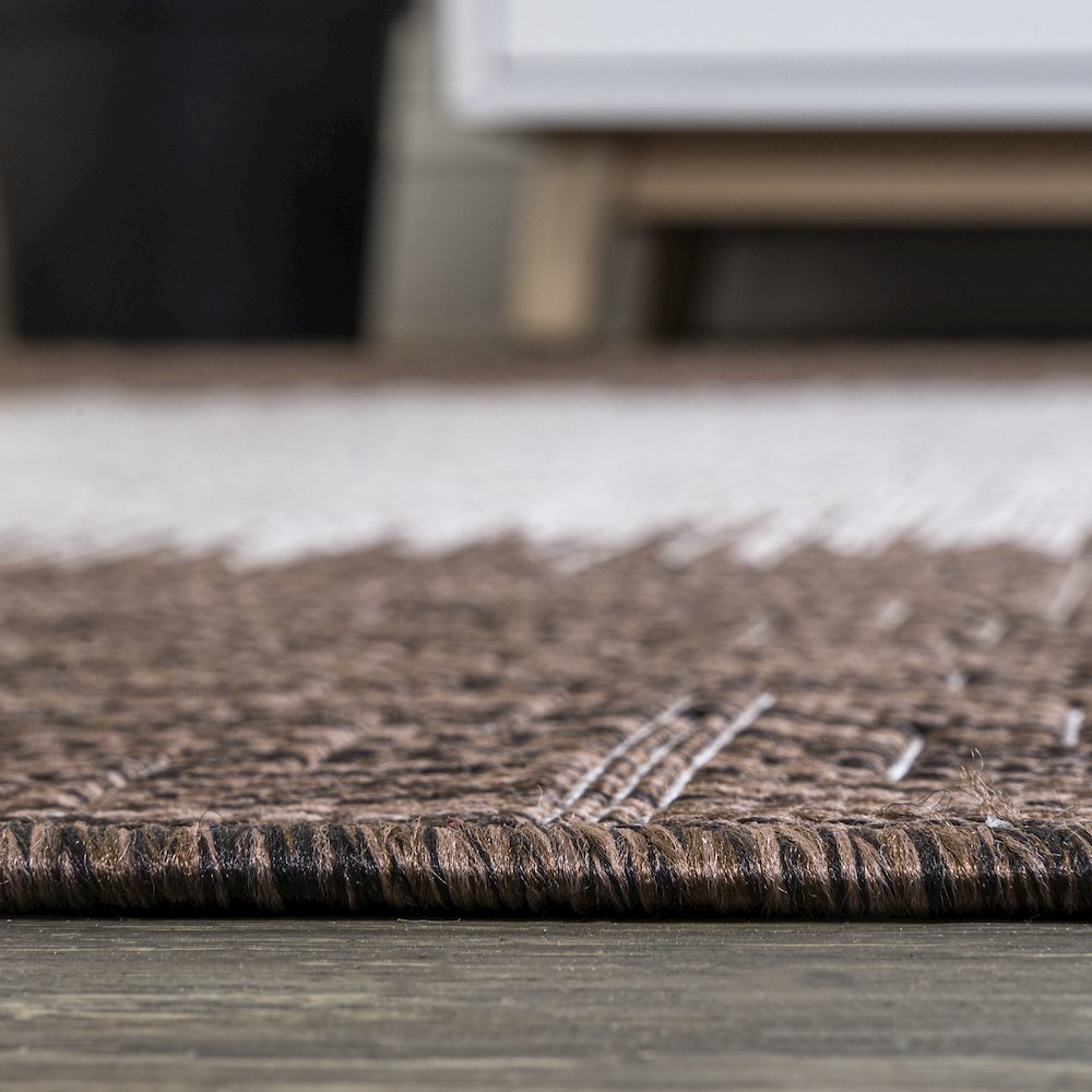 Tavira Modern Strie Indoor/Outdoor Area Rug. Picture 11
