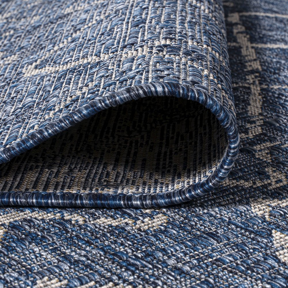 Madaba Moroccan Trellis Indoor/Outdoor Area Rug. Picture 6