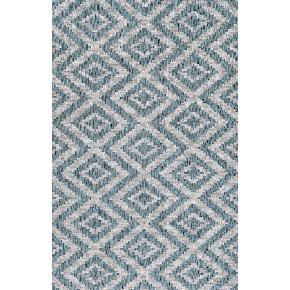 Sintra Diamond Tribal Indoor/Outdoor Area Rug. Picture 1