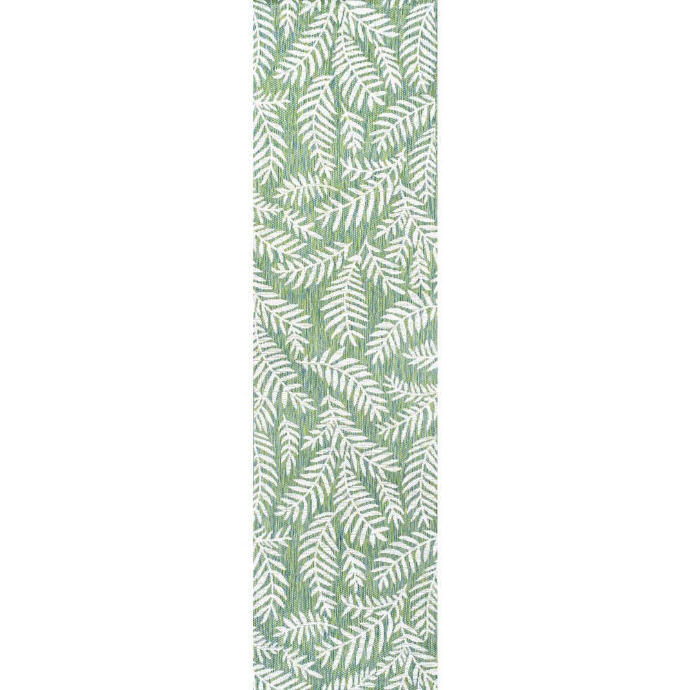 Nevis Palm Frond Indoor/Outdoor Area Rug. Picture 1