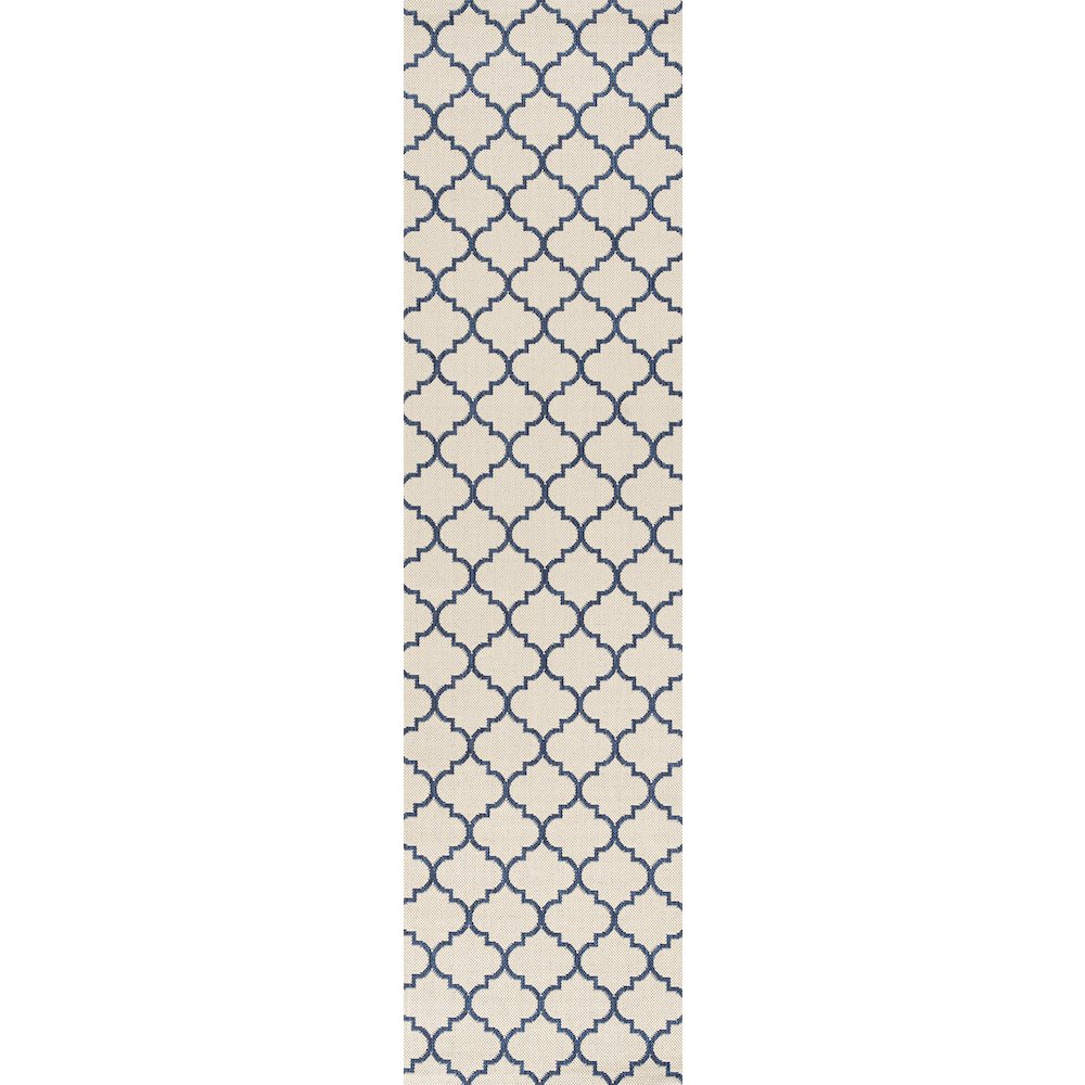Arabesque Ogee Trellis Indoor/Outdoor Area Rug. Picture 1