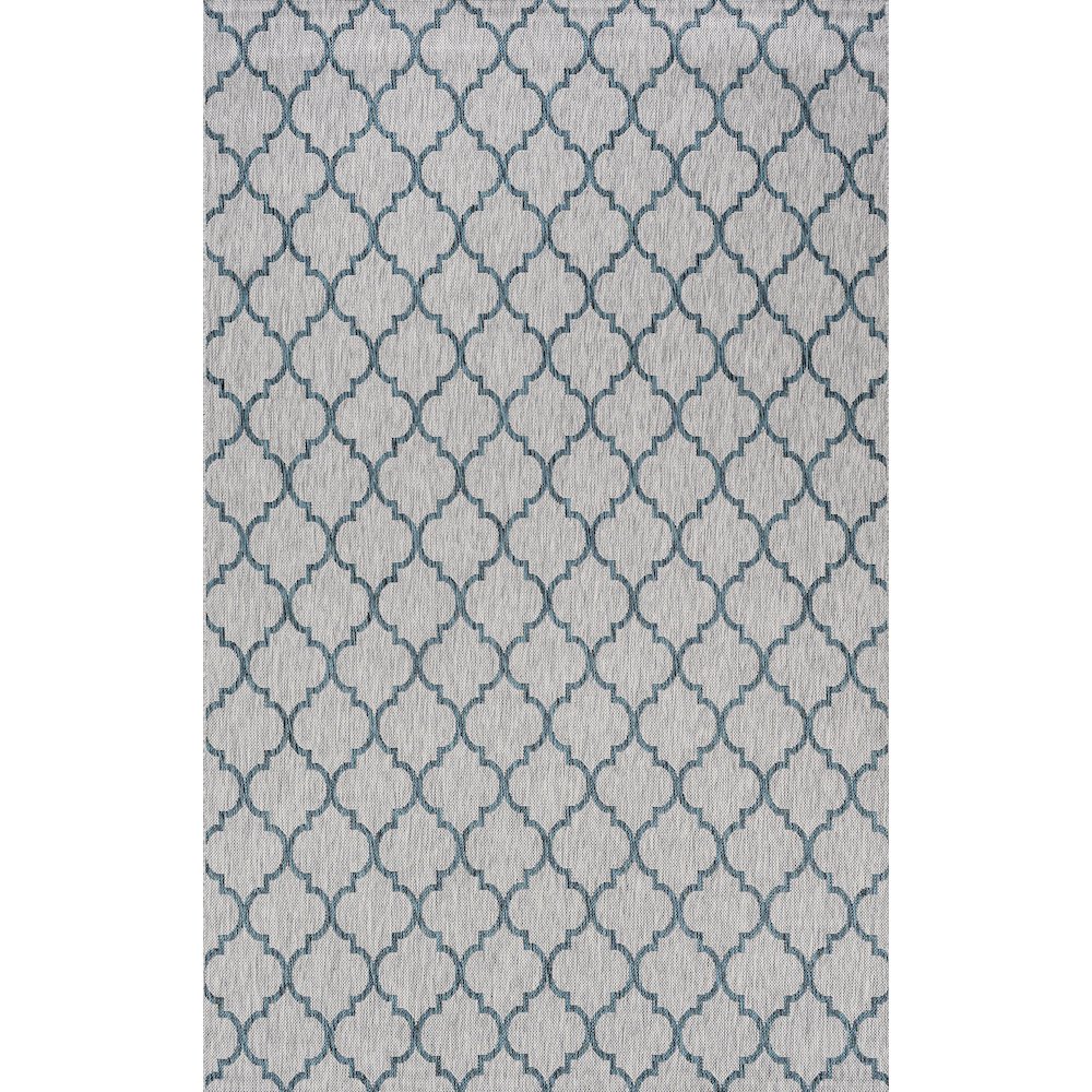 Arabesque Ogee Trellis Indoor/Outdoor Area Rug. Picture 1