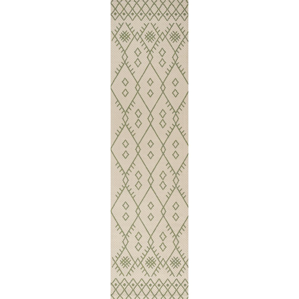 Boho Moroccan Indoor/Outdoor Area Rug. Picture 1