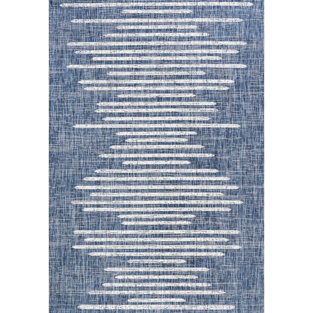 Zolak Berber Stripe Geometric Indoor/Outdoor Area Rug. Picture 1