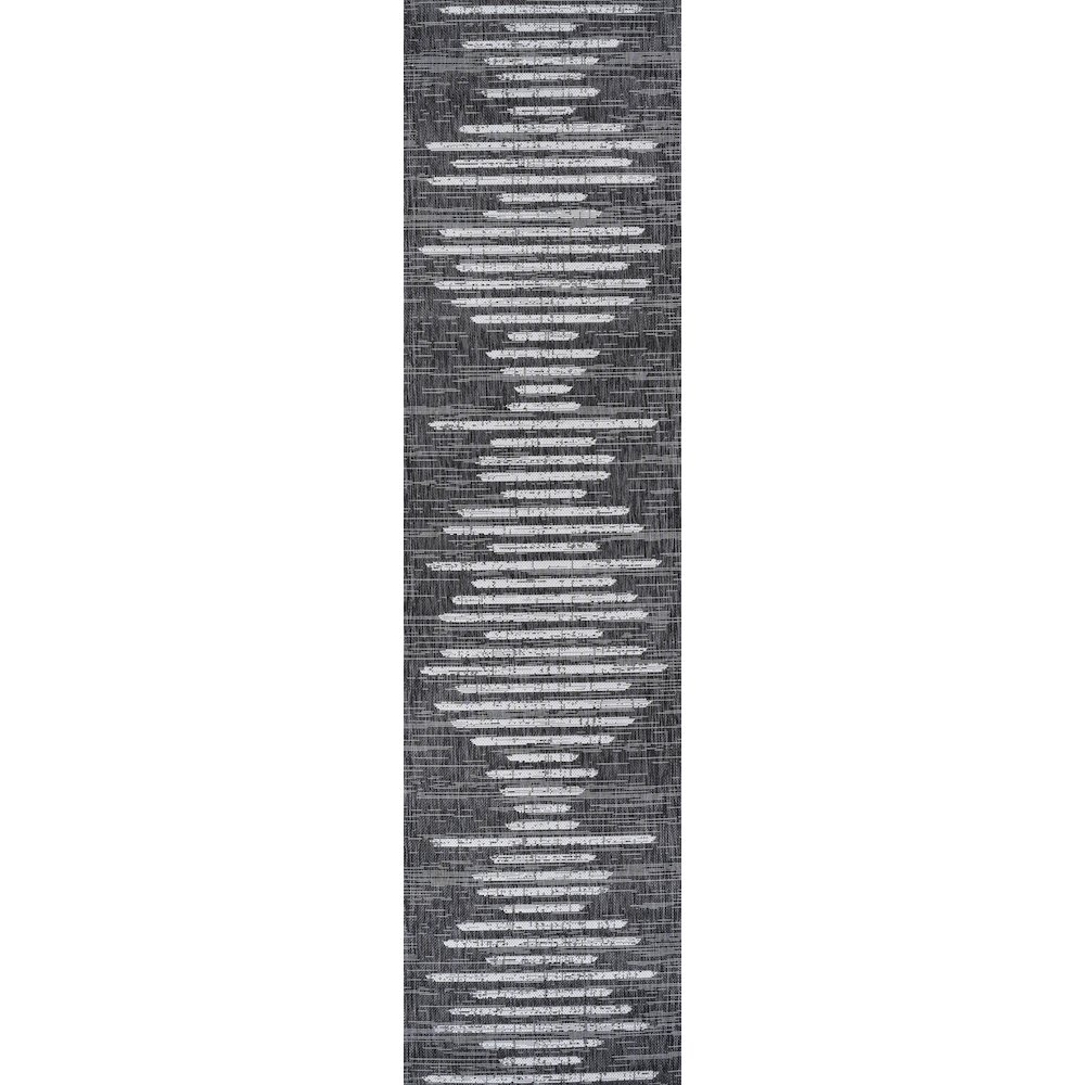 Zolak Berber Stripe Geometric Indoor/Outdoor Area Rug. Picture 1