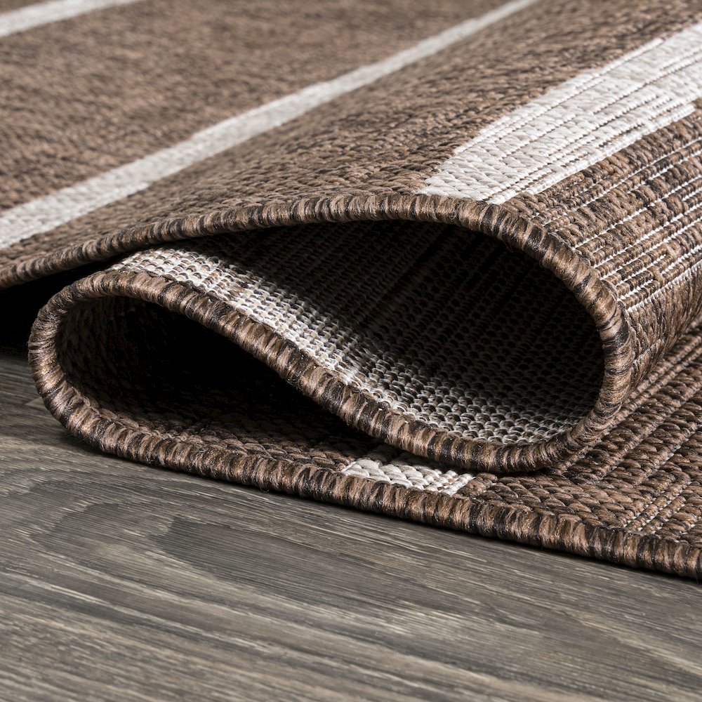 Colonia Berber Stripe Indoor/Outdoor Area Rug. Picture 8
