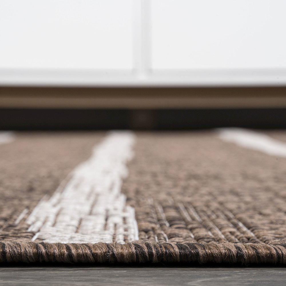 Colonia Berber Stripe Indoor/Outdoor Area Rug. Picture 11