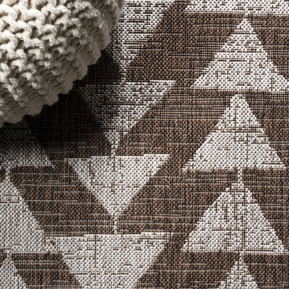 Andratx Modern Tribal Geometric Indoor/Outdoor Area Rug. Picture 4