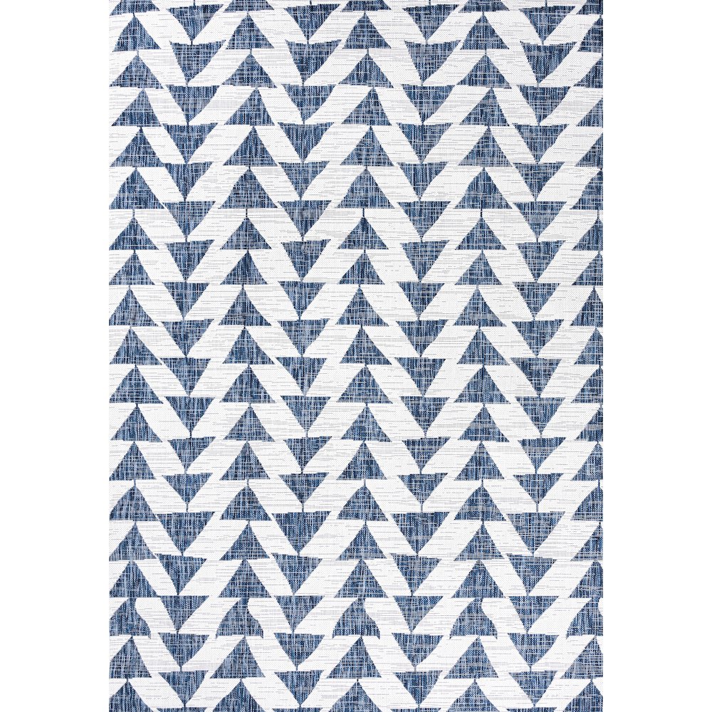 Andratx Modern Tribal Geometric Indoor/Outdoor Area Rug. Picture 1
