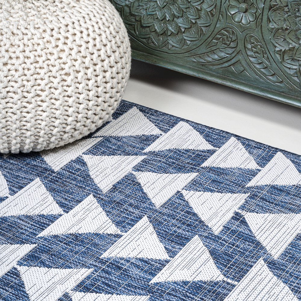 Andratx Modern Tribal Geometric Indoor/Outdoor Area Rug. Picture 5