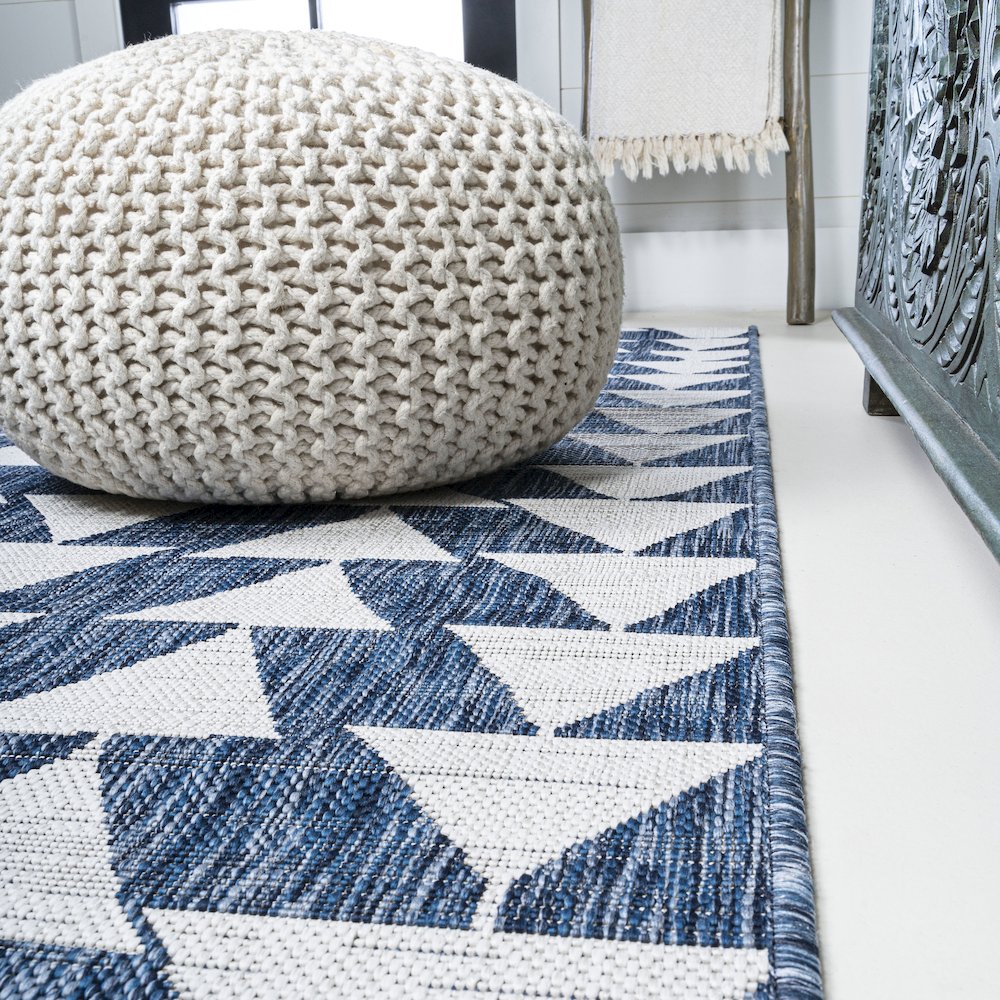 Andratx Modern Tribal Geometric Indoor/Outdoor Area Rug. Picture 7