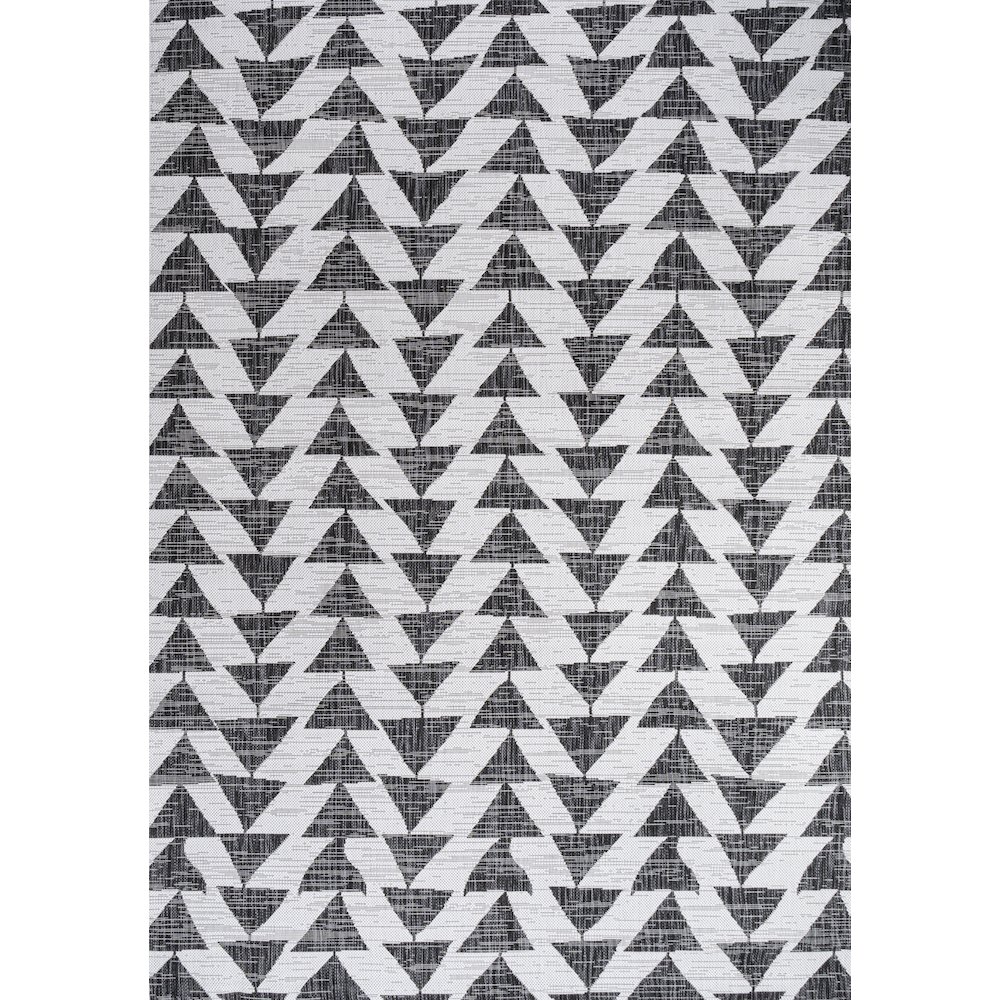 Andratx Modern Tribal Geometric Indoor/Outdoor Area Rug. Picture 1
