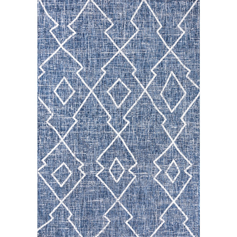 Carwa Tribal Diamond Trellis Indoor/Outdoor Area Rug. Picture 1