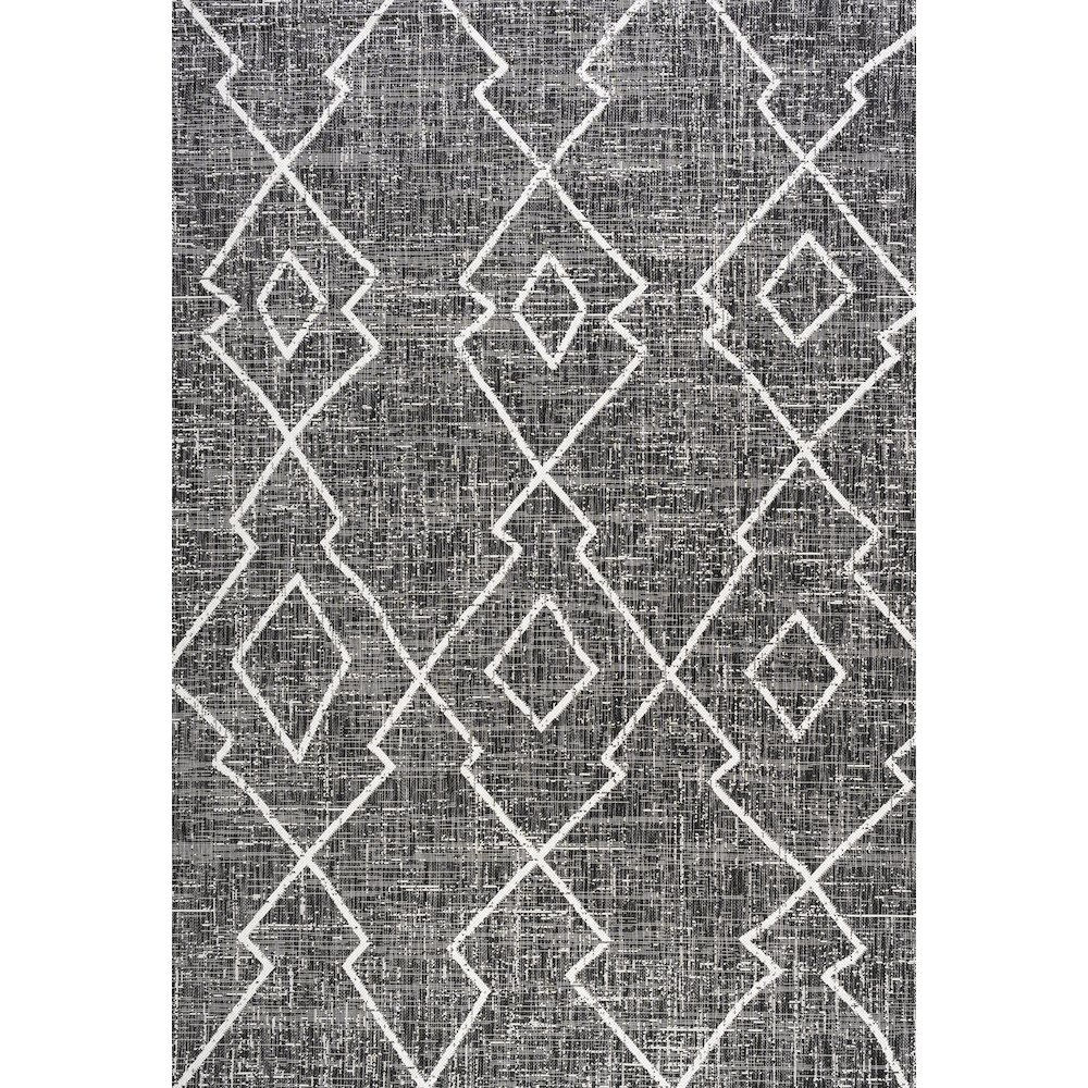 Carwa Tribal Diamond Trellis Indoor/Outdoor Area Rug. Picture 1