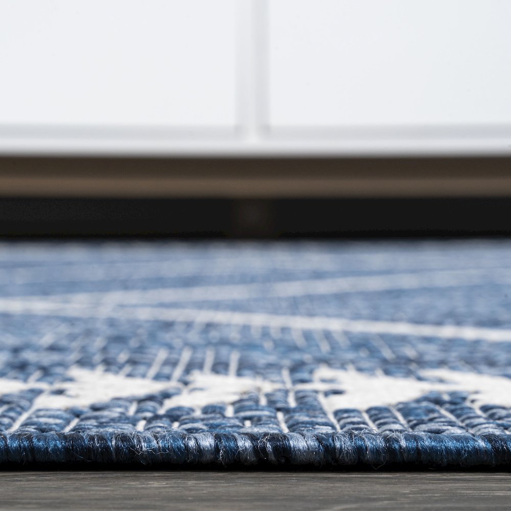 Derya Tribal Diamond Trellis Indoor/Outdoor Area Rug. Picture 11