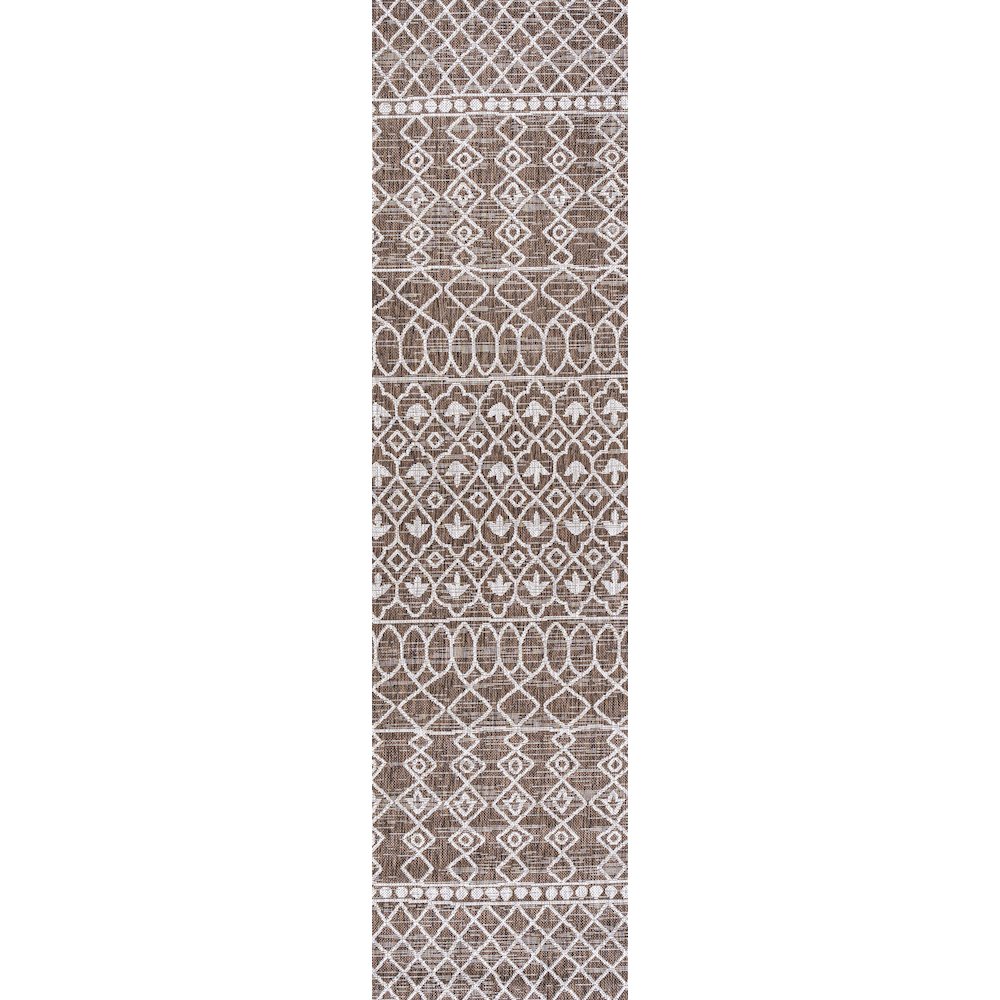 Kafel Tribal Bohemian Indoor/Outdoor Area Rug. Picture 1