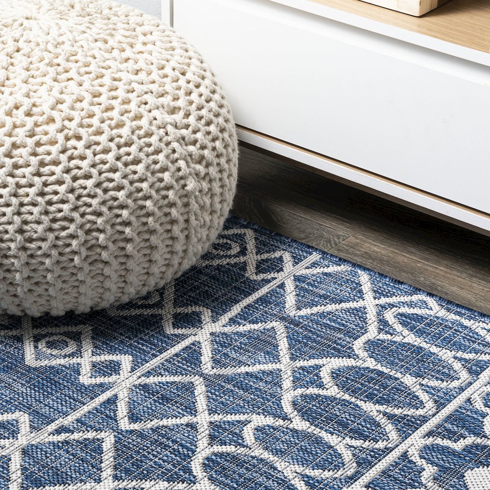 Kafel Tribal Bohemian Indoor/Outdoor Area Rug. Picture 5