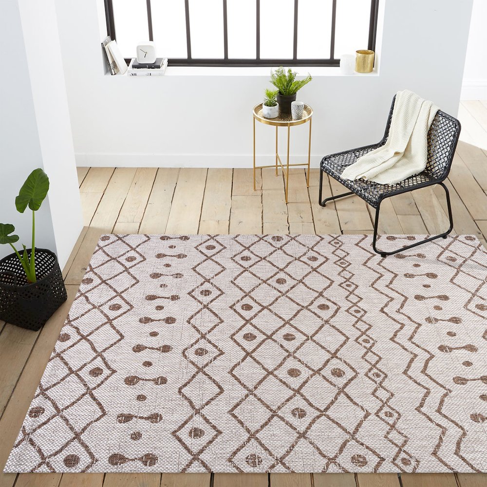 Nokat Tribal Bohemian Indoor/Outdoor Area Rug. Picture 16