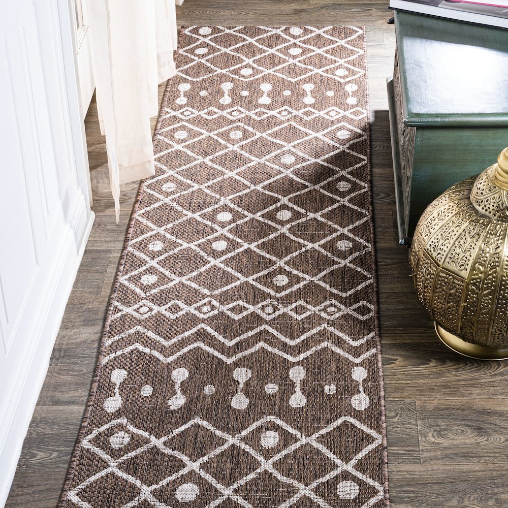 Nokat Tribal Bohemian Indoor/Outdoor Area Rug. Picture 2