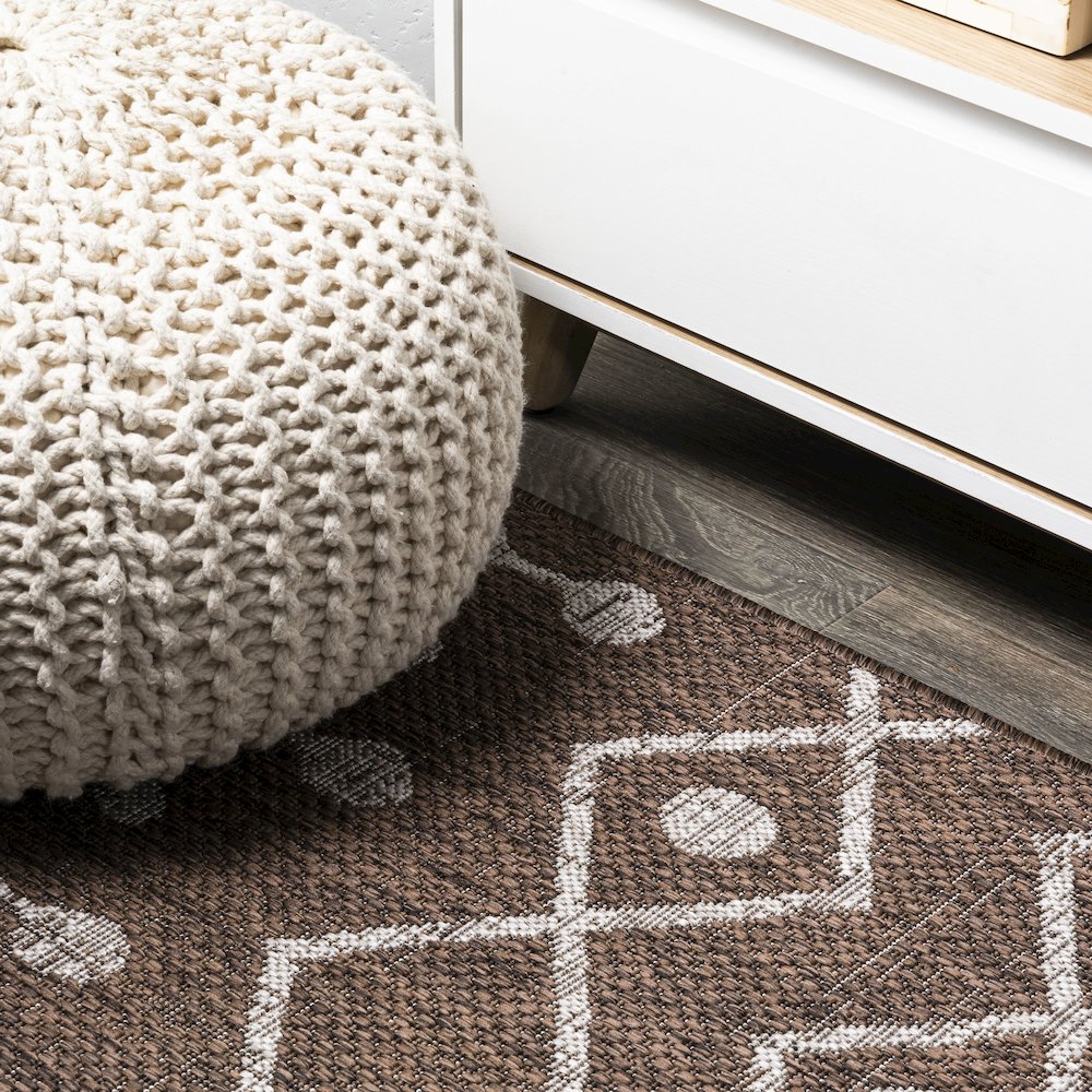 Nokat Tribal Bohemian Indoor/Outdoor Area Rug. Picture 5