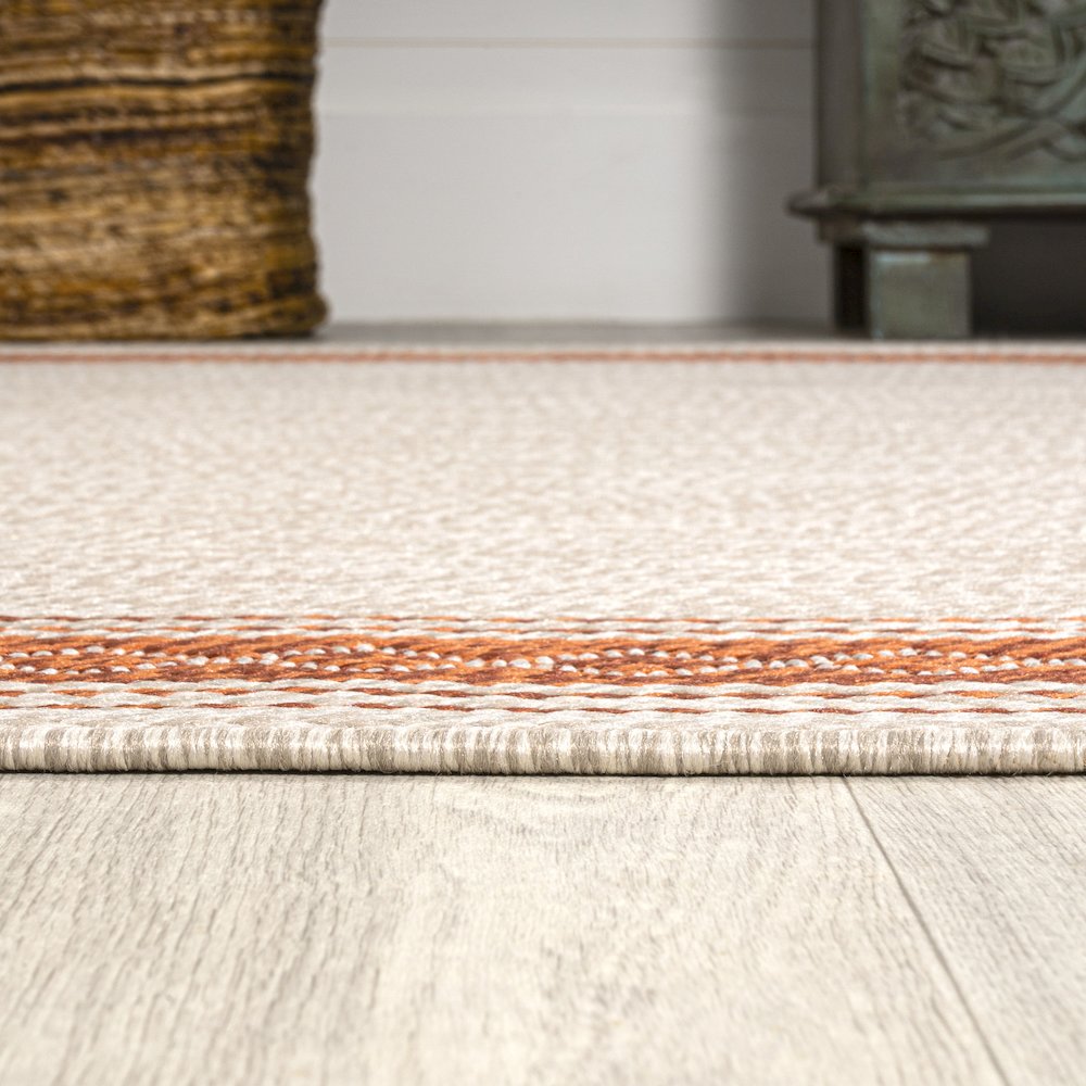 Lucia Classic Diamond Border Indoor/Outdoor Area Rug. Picture 16