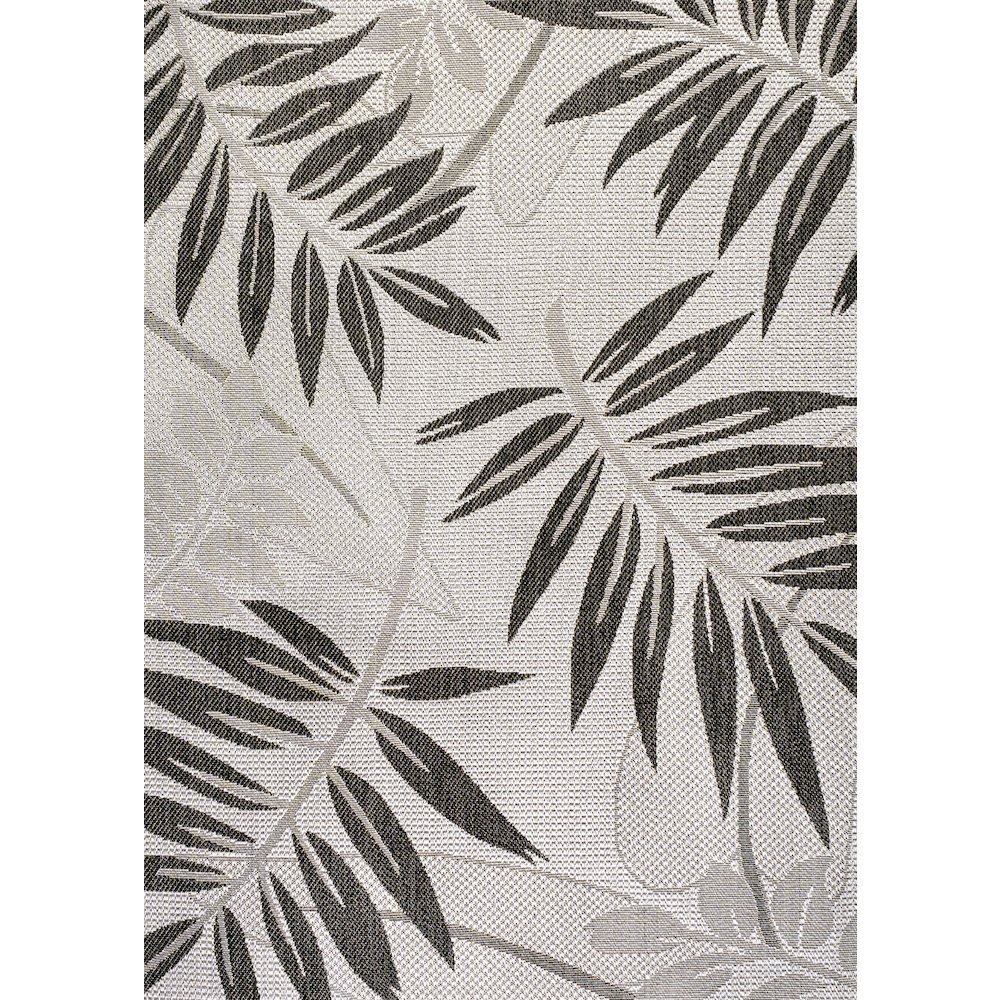 Havana Tropical Palm Leaf Indoor/Outdoor Area Rug. Picture 1