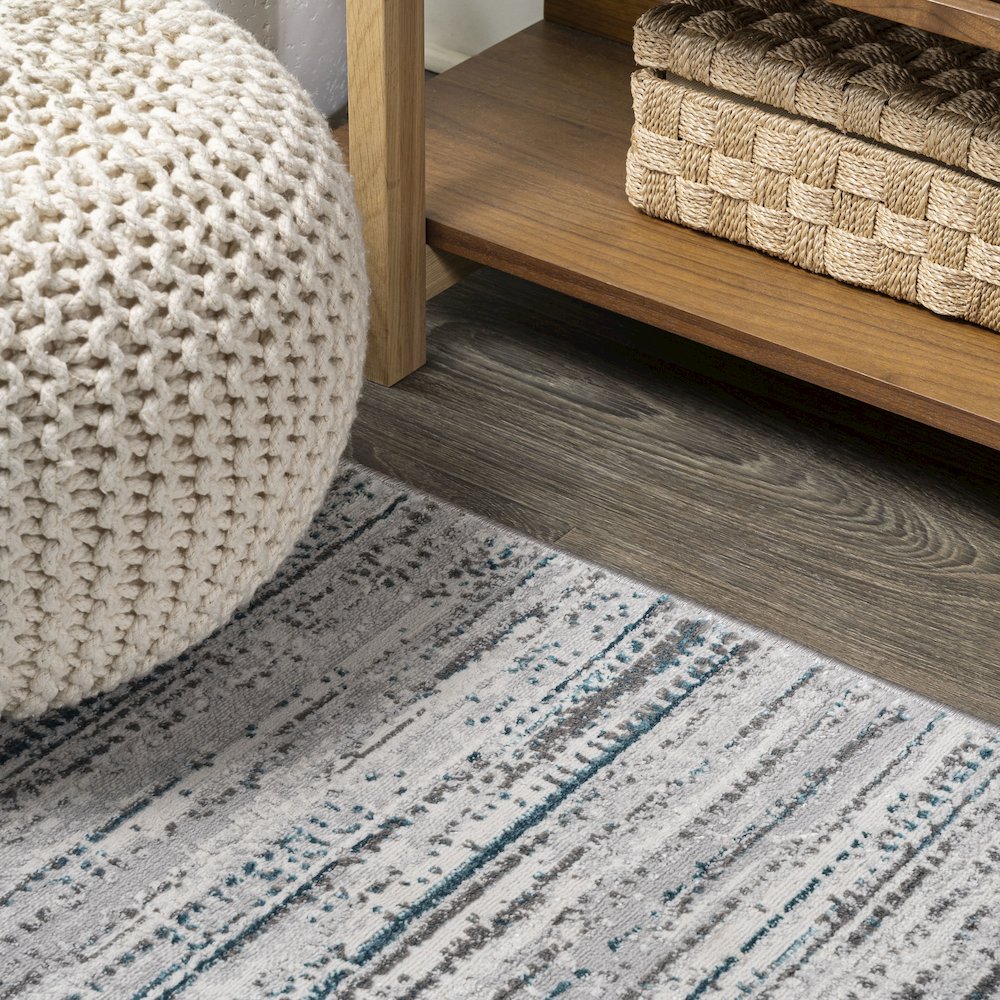 Loom Modern Strie Area Rug. Picture 5