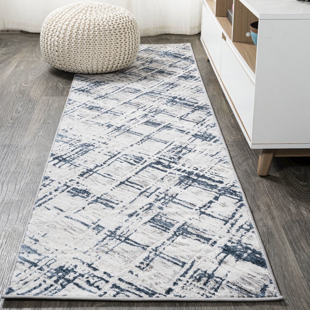 Slant Modern Abstract Area Rug. Picture 2