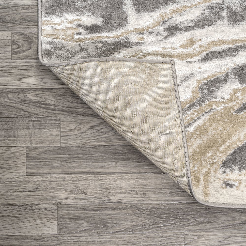 Swirl Marbled Abstract Area Rug. Picture 6