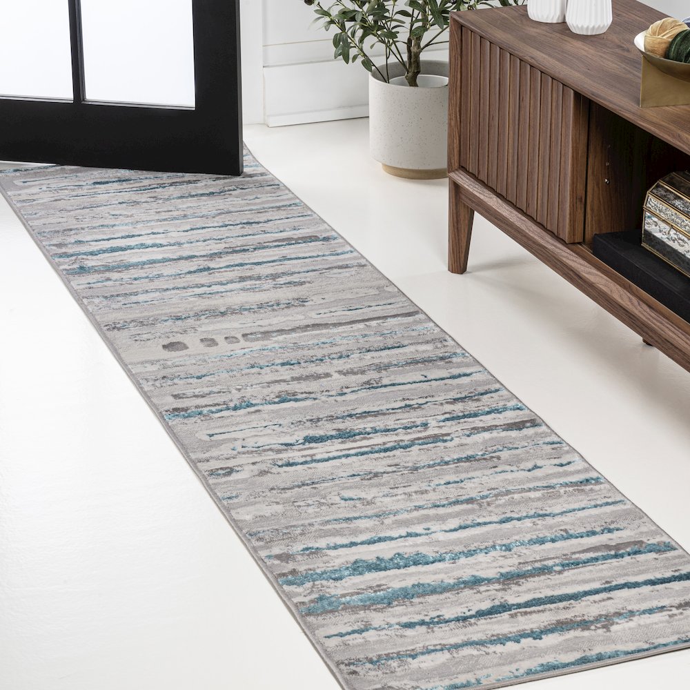 Batten Modern Stripe Area Rug. Picture 2