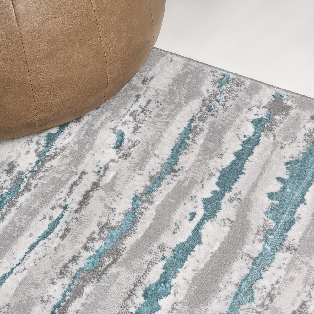 Batten Modern Stripe Area Rug. Picture 4