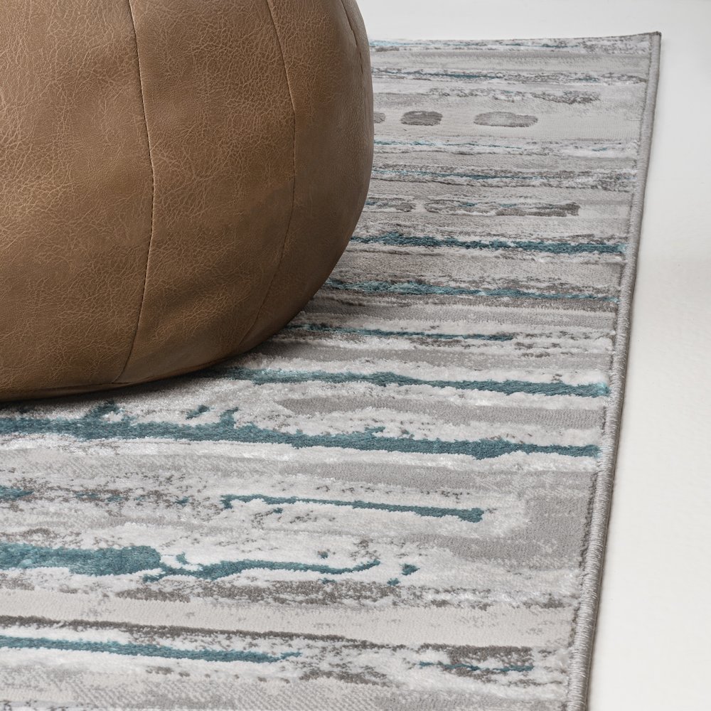 Batten Modern Stripe Area Rug. Picture 5